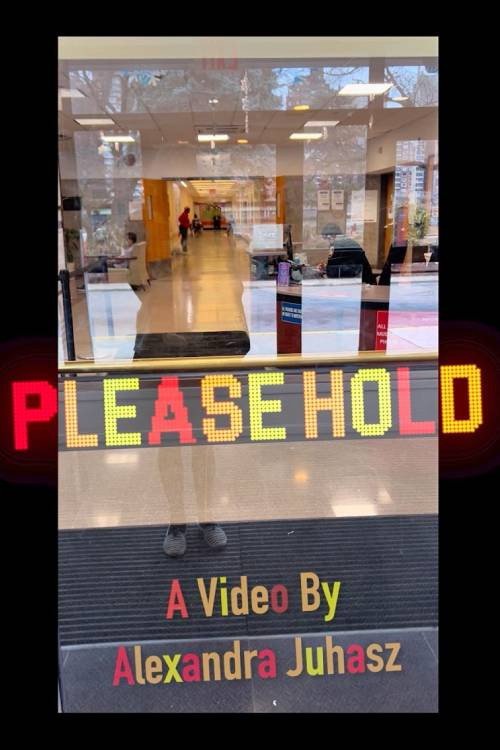 Please Hold poster