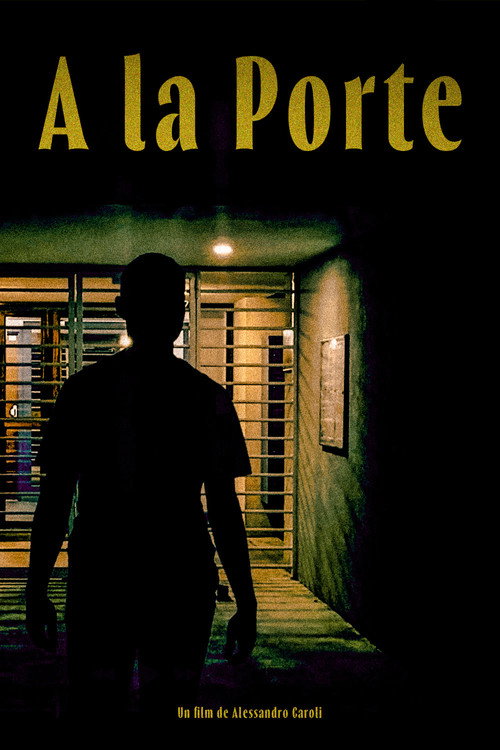 À la porte poster