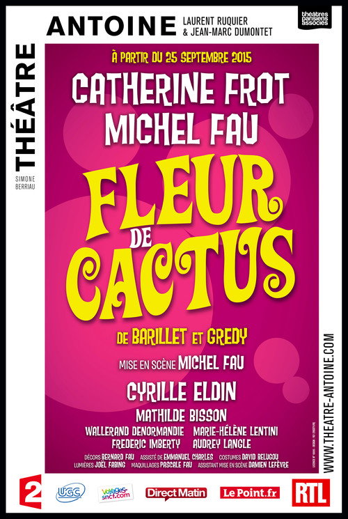Fleur de cactus poster