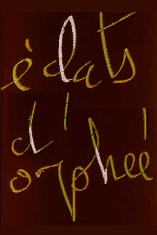 Éclats d'Orphée poster