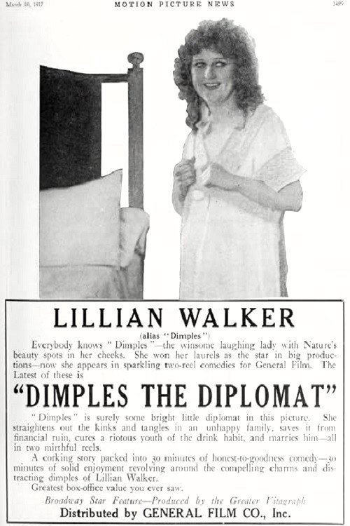 Dimples the Diplomat poster