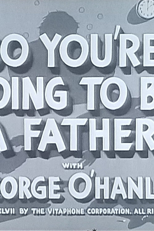 So You're Going to Be a Father poster