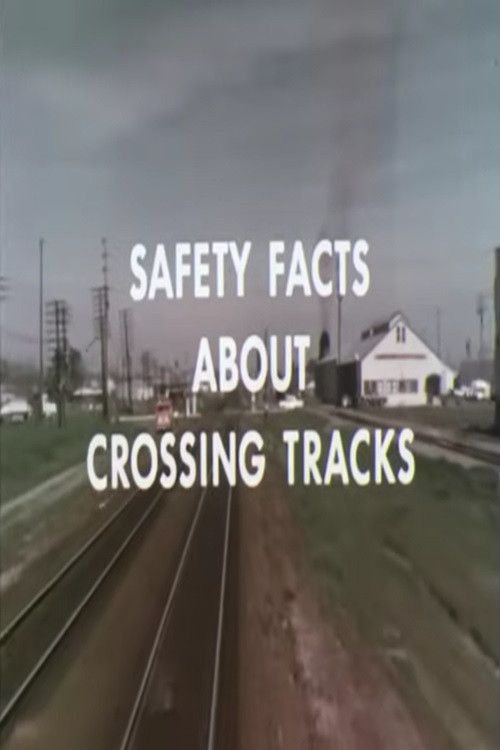 Safety Facts About Crossing Tracks poster
