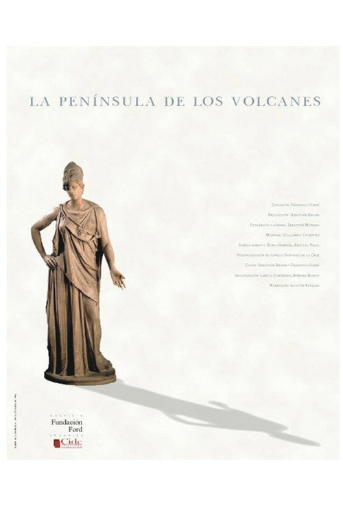 La península de los volcanes poster