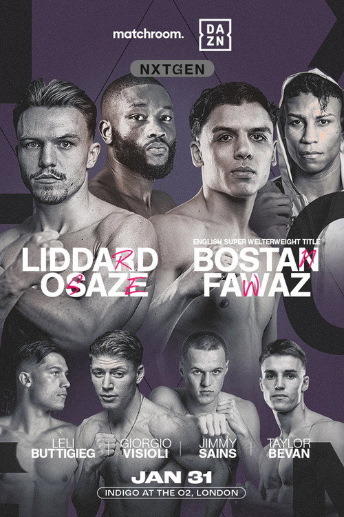 George Liddard vs. Derrick Osaze poster