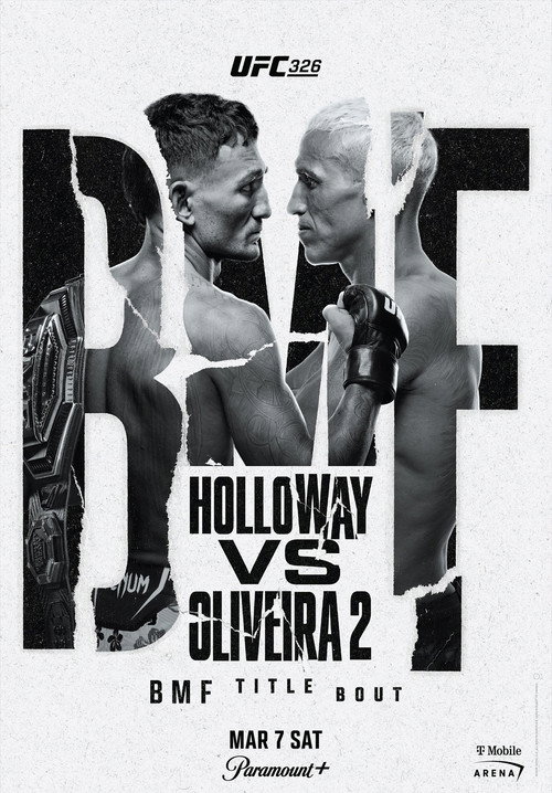 UFC 326: Holloway vs. Oliveira 2 poster