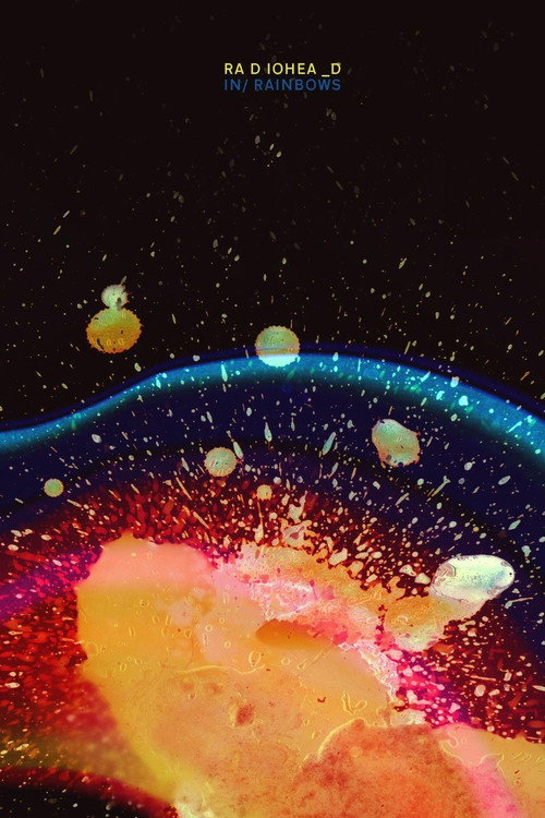 Radiohead - In Rainbows - From the Basement poster