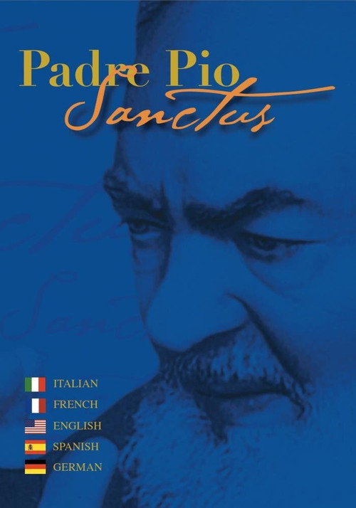Padre Pio Sanctus poster