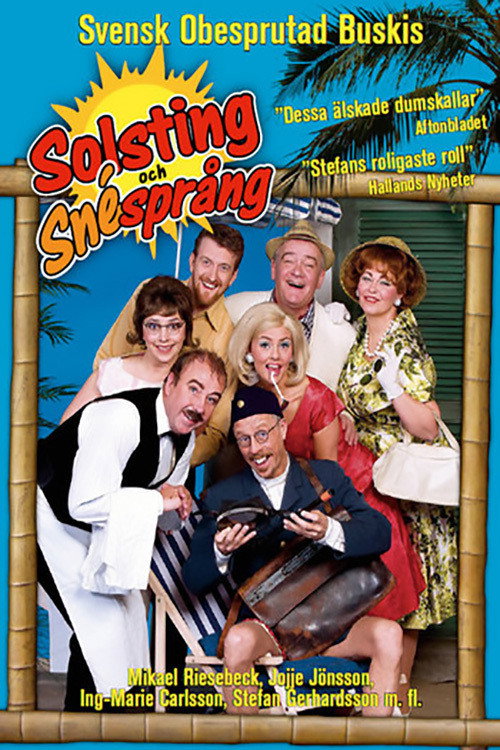 Solsting och snésprång poster