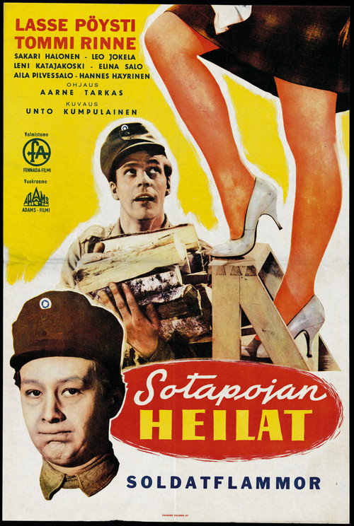 Sotapojan heilat poster
