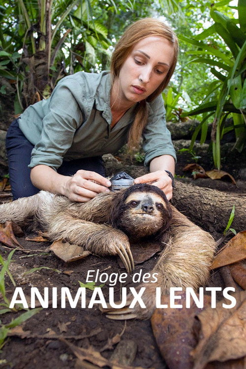 Éloge des animaux lents poster