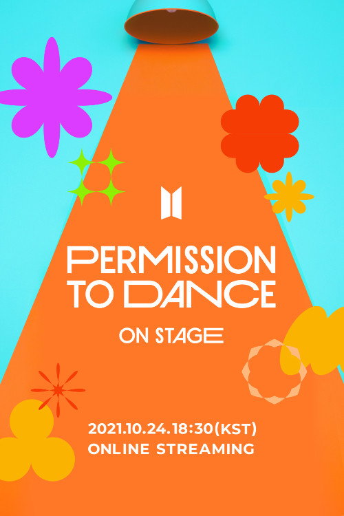 BTS Permission to Dance On Stage poster