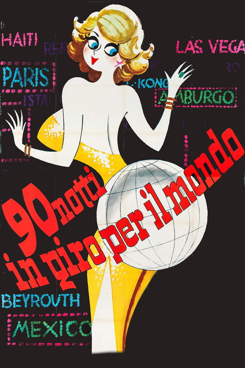 90 Nights Around the World poster