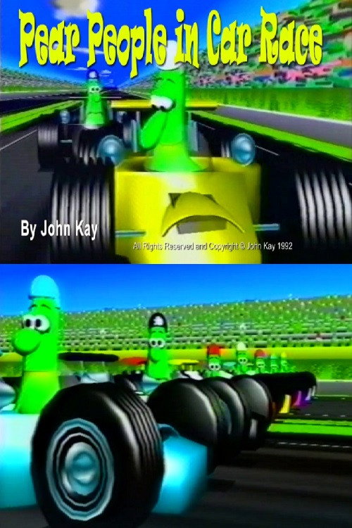 Pear People in Car Race poster
