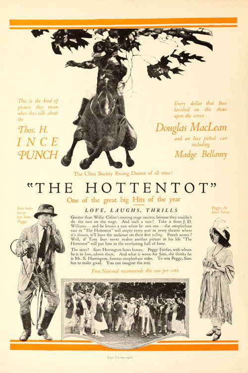The Hottentot poster