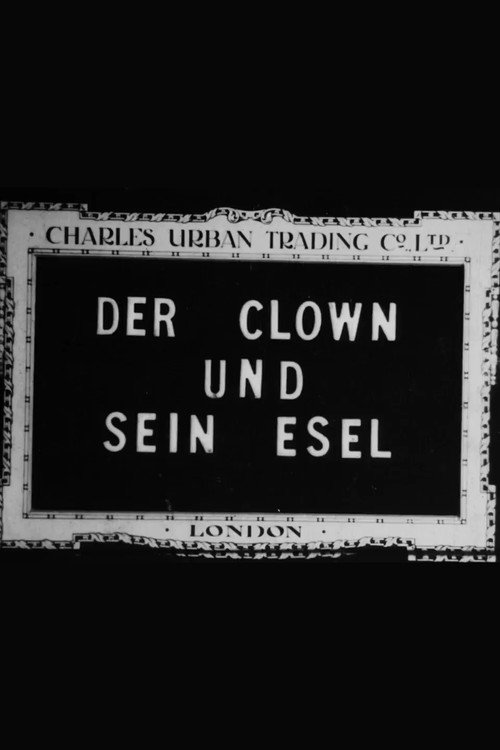 The Clown and His Donkey poster