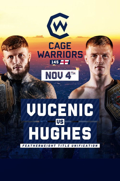 Cage Warriors 145: London poster