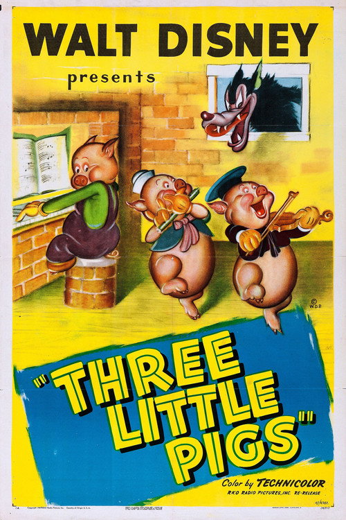 Three Little Pigs poster