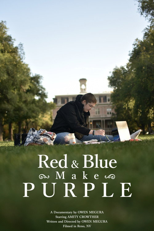 Red & Blue Make Purple poster