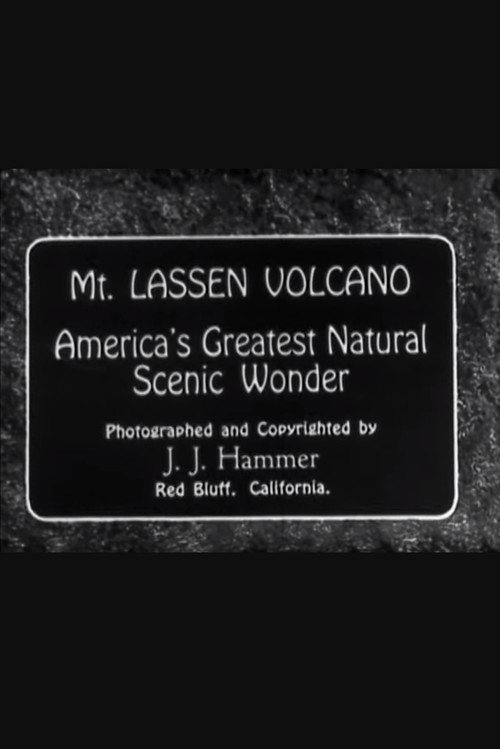 Mt. Lassen Volcano poster
