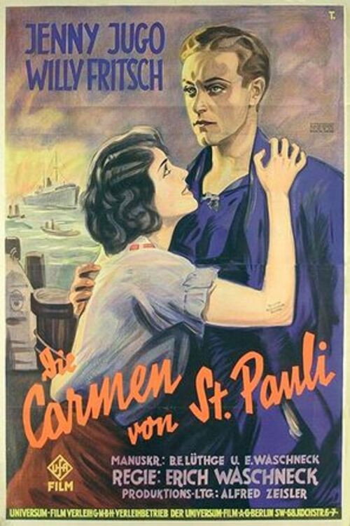 Docks of Hamburg poster