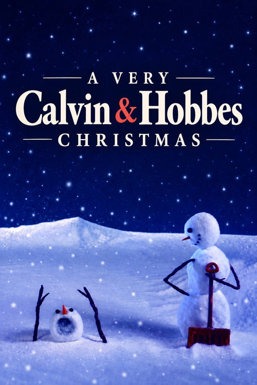 A Very Calvin & Hobbes Christmas poster