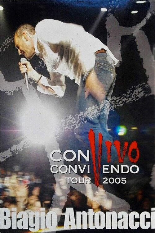 Biagio Antonacci - Convivo Convivendo Tour 2005 poster