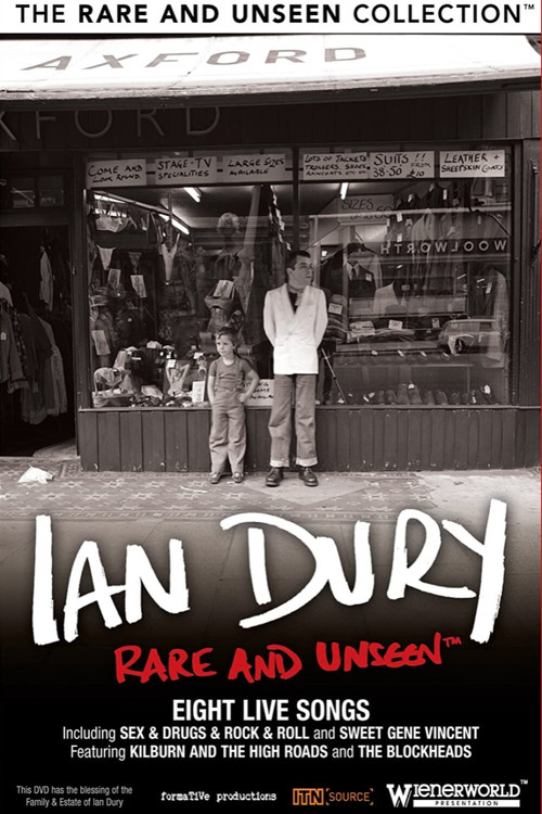 Ian Dury: Rare and Unseen poster