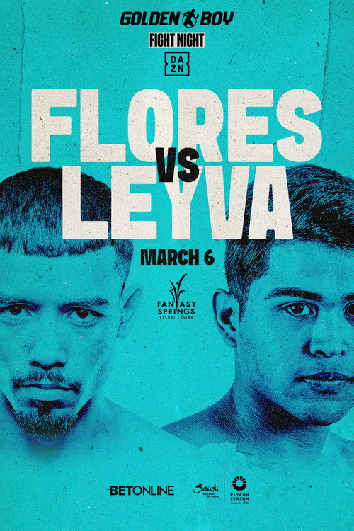 Manuel Flores vs. Jorge Leyva poster
