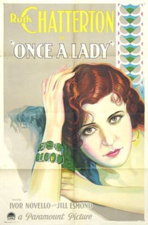 Once a Lady poster