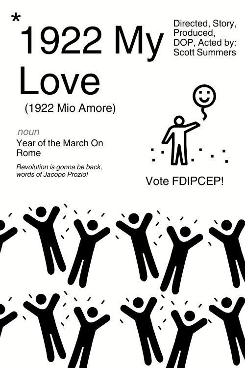 1922 Mio Amore poster