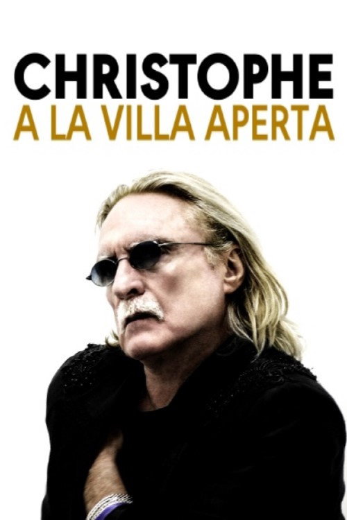 Christophe à la Villa Aperta poster