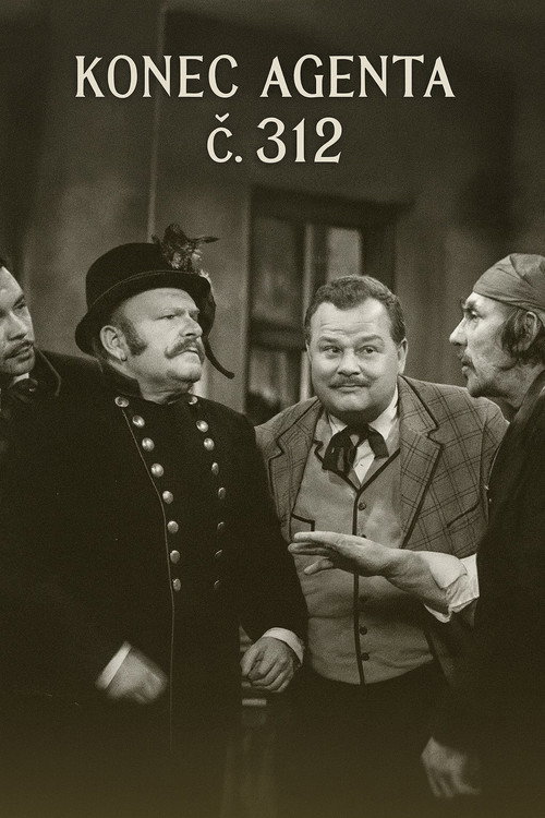 Konec agenta č. 312 poster