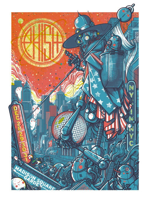 Phish 2016-12-31 Madison Square Garden, New York, NY poster