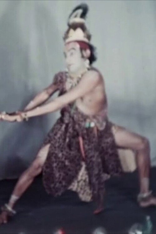 Dancers at Trivandrum Gopinath poster