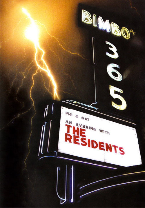 The Residents - Talking Light: Bimbo's poster