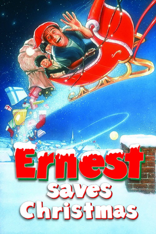 Ernest Saves Christmas poster