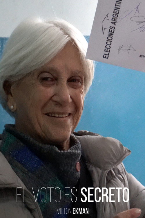 El voto es secreto poster