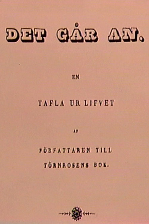 Det går an poster
