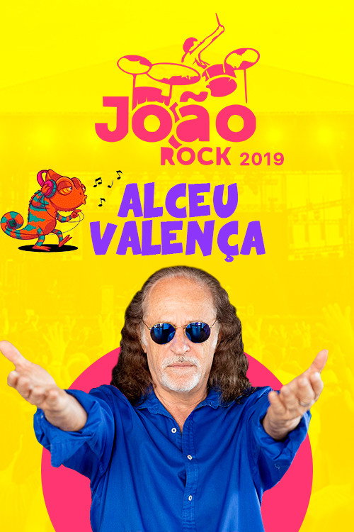 Alceu Valença - João Rock poster