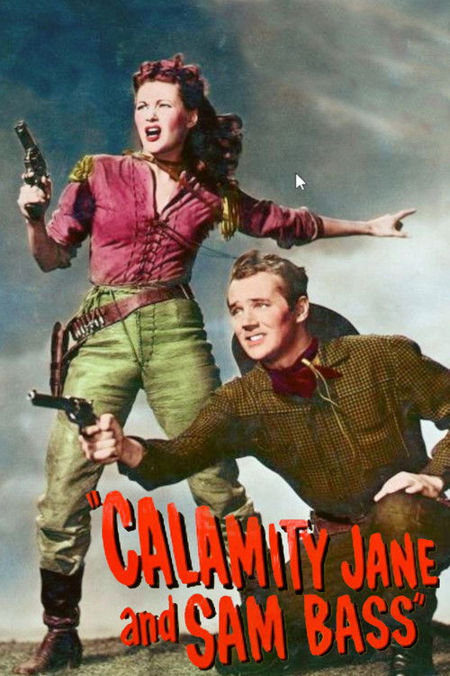 Calamity Jane and Sam Bass poster