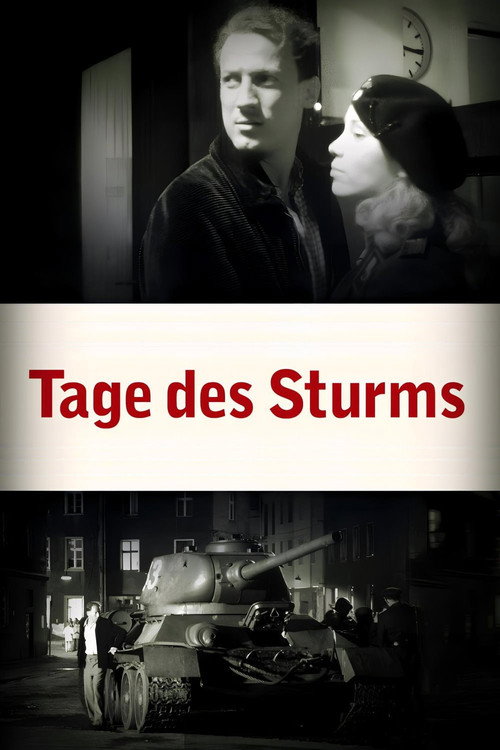 Tage des Sturms poster