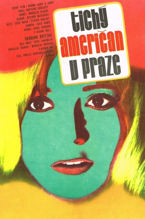 Quiet American in Prague poster
