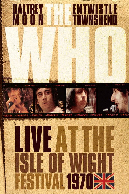 The Who: Live at the Isle of Wight Festival 1970 poster