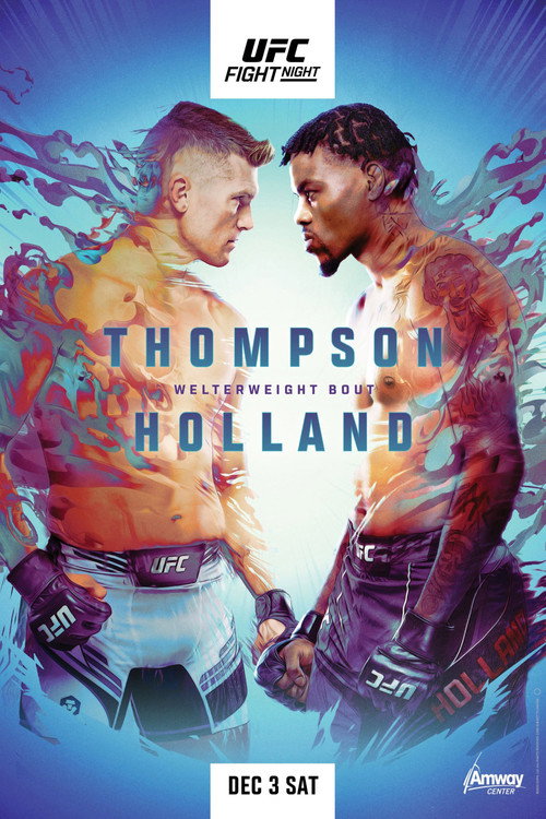 UFC on ESPN 42: Thompson vs. Holland poster