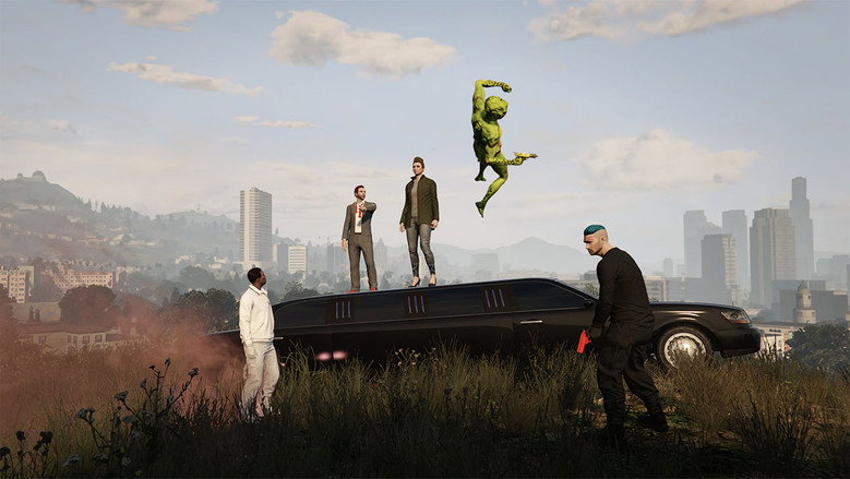 Grand Theft Hamlet still 6