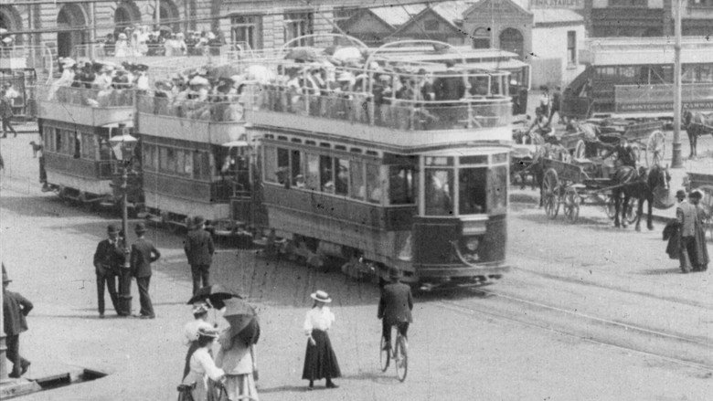Departure of the British Antarctic Expedition from Lyttelton, New Zealand, 1st January, 1908. still 2