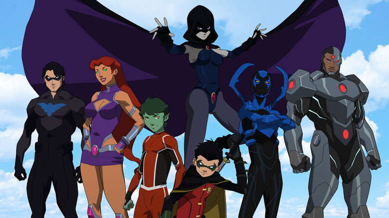 Justice League vs. Teen Titans still 6