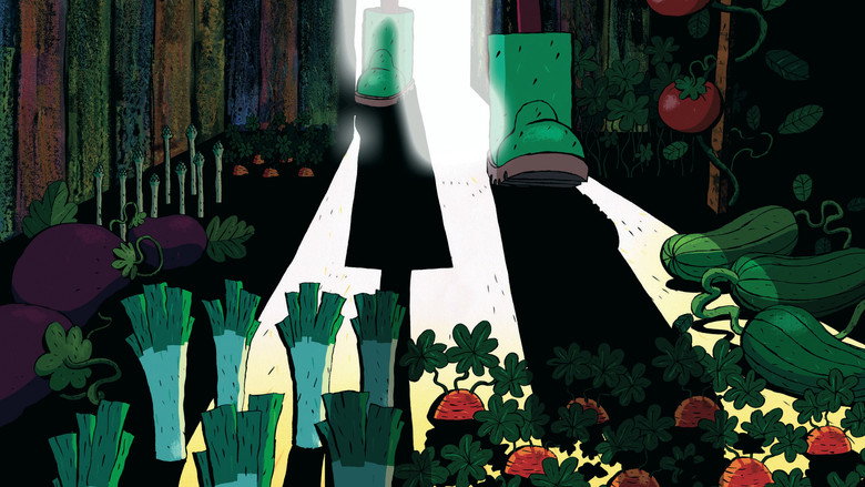 Spud and the Vegetable Garden still 6