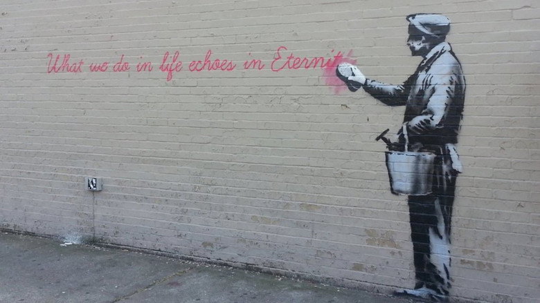 Banksy Does New York still 4